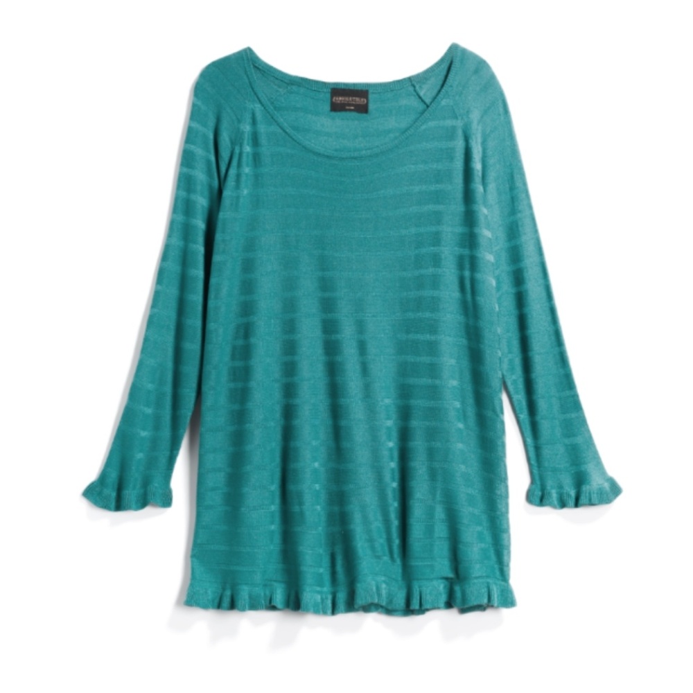 Final sale!!!!  Absolutely green sweater in 2X